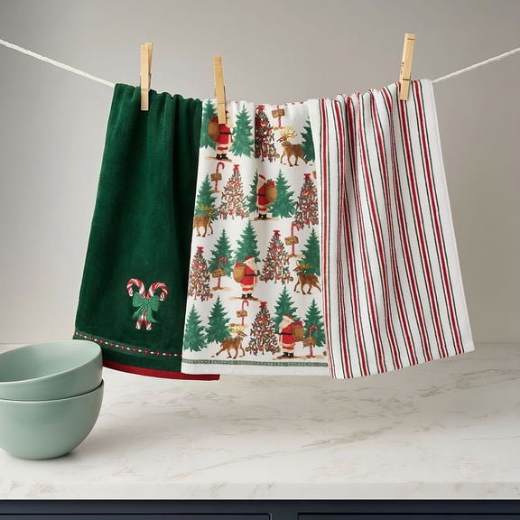 Member's Mark Holiday Kitchen Towel Set, 6-Pack