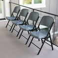 thumbnail image 4 of Lifetime Commercial Grade Contoured Folding Chair, Assorted Colors 4 Pack, 4 of 10