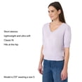 thumbnail image 5 of Sam Edelman Women's Short Sleeve V-Neck Sweater, 5 of 8
