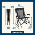 thumbnail image 4 of GCI Outdoor RoadTrip Rocker XL Portable Folding Camp Chair, 4 of 8