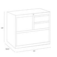 thumbnail image 2 of Hirsh 30" Wide Metal Personal Storage Center, Choose Color, 2 of 18