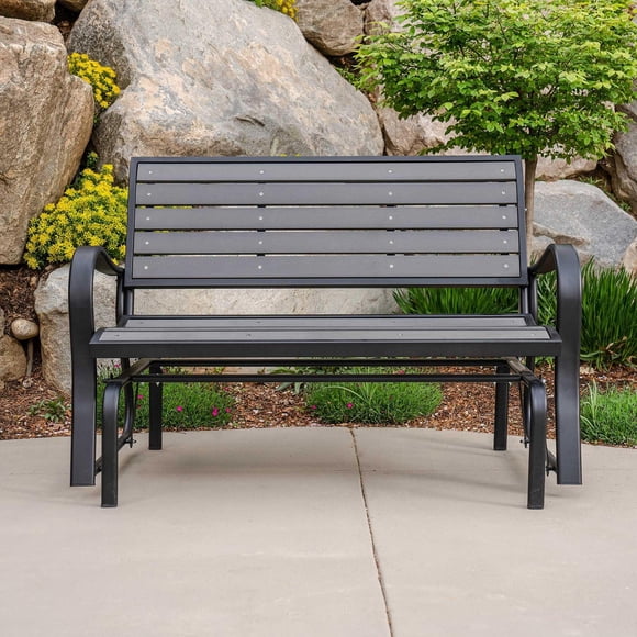 Lifetime Weather-Resistant Glider Bench