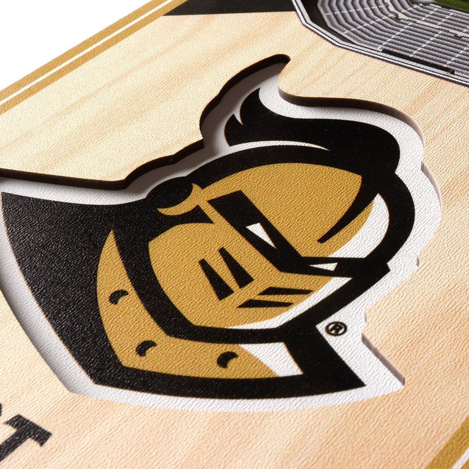 YouTheFan UCF Knights Desk Pad - NCAA Team Logo Keyboard & Mouse Mat 31.5x12 Inches