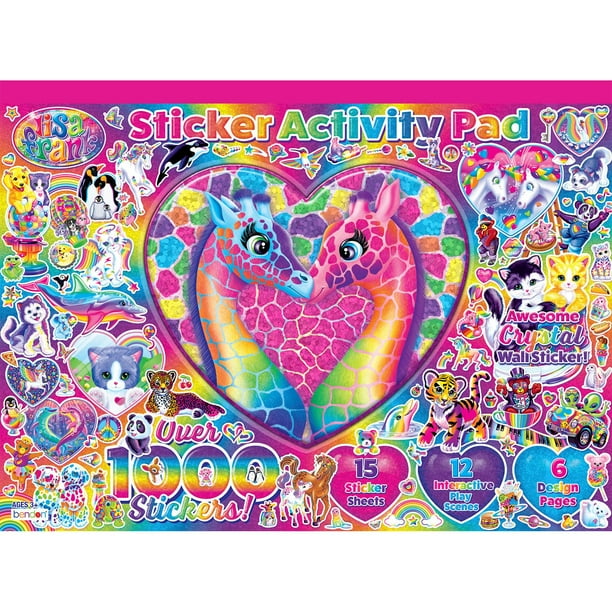 Bendon Lisa Frank Sticker Activity Pad Plus - Samsclub.com