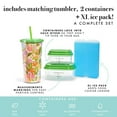 thumbnail image 8 of Fit & Fresh Artist Collection 5-Piece Deluxe Lunch Box, 8 of 9
