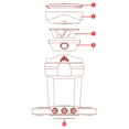 thumbnail image 4 of Margaritaville Tahiti 72oz. Frozen Concoction Maker, 4 of 6