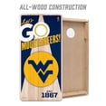 thumbnail image 3 of YouTheFan West Virginia Mountaineers 2'x4' Cornhole Board Set, 3 of 6