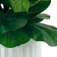 thumbnail image 2 of Artificial Premium Fiddle Leaf Fig Plant in Off White Pot, 2 of 5