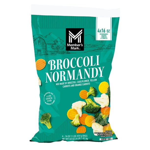 Member's Mark Broccoli Normandy, Frozen, 16 oz., 4 ct. - Samsclub.com