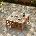 thumbnail image 8 of Cambridge Casual Catalina Teak Sectional Sofa Patio Set, 8pc, 8 of 13