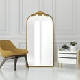 thumbnail image 3 of Azalea Park Filigree Floor Mirror, Gold Metal Frame, 3 of 9