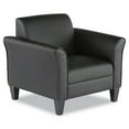thumbnail image 1 of Alera Reception Lounge Series Leather Club Chair, Black, 1 of 5