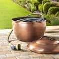 thumbnail image 2 of Member’s Mark Decorative Metal Hose Storage Pot with Drainage Holes, 2 of 3