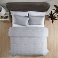 thumbnail image 3 of Social Standard Recycled Polyester Stripe Comforter Set, Assorted Sizes, 3 of 5
