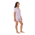 thumbnail image 2 of Member's Mark Women's Americana Notch Collar Short Sleeve and Short Pajama Set, 2 of 11