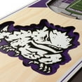 thumbnail image 4 of YouTheFan TCU Horned Frogs 6"x19" 3D Stadium View Banner, 4 of 6