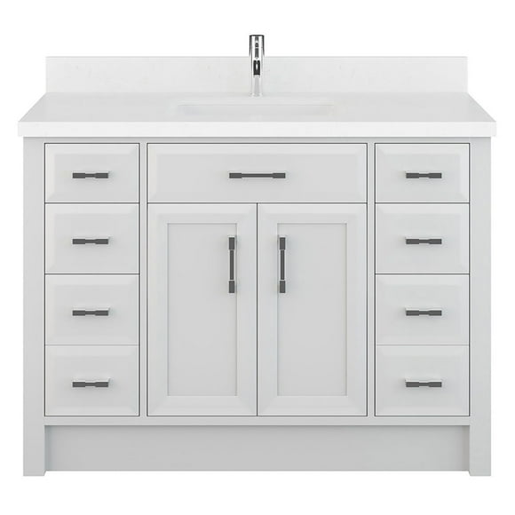 Studio Bathe Calais 42-inch Bathroom Vanity with Engineered Stone Countertop