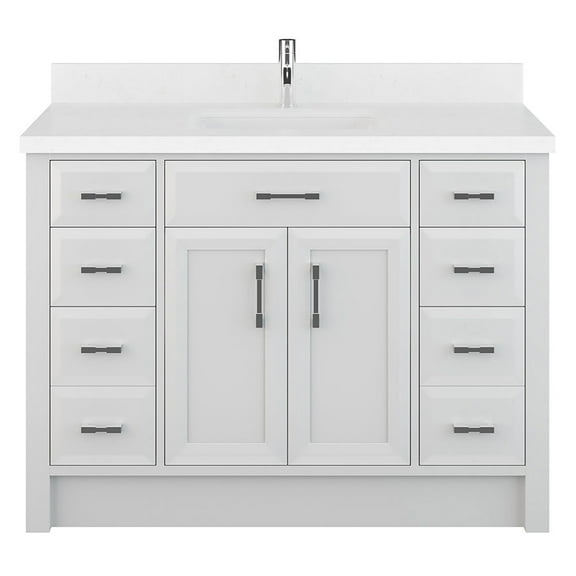 Studio Bathe Calais 42-inch Bathroom Vanity with Engineered Stone Countertop