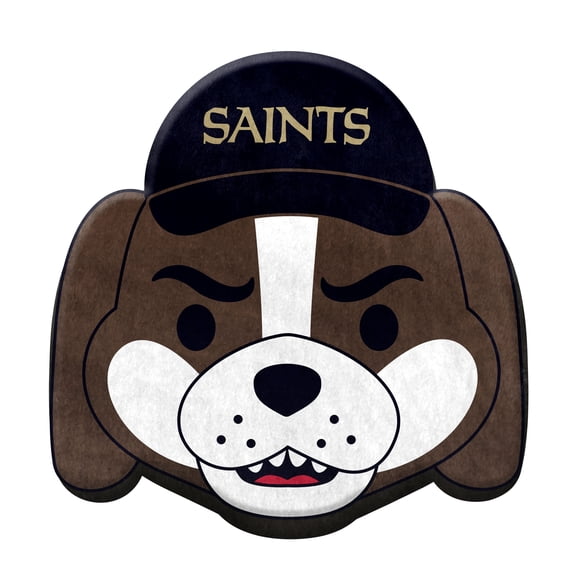 Logo Brands New Orleans Saints Puff Pillow