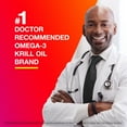 thumbnail image 3 of MegaRed Omega-3 Fish & Krill Oil Advanced Softgels, 900mg, 60 ct., 3 of 6