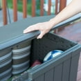 thumbnail image 17 of Lifetime 116 Gal. Outdoor Storage Deck Box, 17 of 19