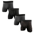 thumbnail image 1 of Reebok Men's 4-Pack Performance Boxer Brief, 1 of 4