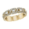 thumbnail image 1 of S Collection 1.0 CT. T.W. Diamond Baguette Anniversary Ring in 14K Gold, 1 of 8