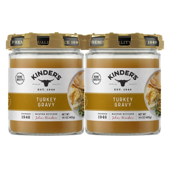Kinder's Roasted Turkey Liquid Gravy 14.1 oz., 2 pk.