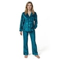 thumbnail image 1 of Lord & Taylor Women's 2-Piece Velour Pajama Set, 1 of 7