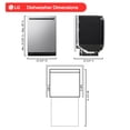 thumbnail image 5 of LG FlushFit Top Control Dishwasher with 1-Hour Wash & Dry Cycle, 5 of 18