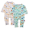 thumbnail image 1 of Magnetic Me Baby 2-Pack Convertible Coverall, 1 of 6