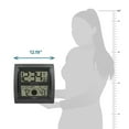 thumbnail image 14 of La Crosse Technology Curved Digital Atomic Wall Clock, 14 of 15