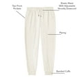 thumbnail image 7 of Member's Mark Women's Sandwash Front Seam Piping Jogger, 7 of 8