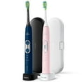 thumbnail image 2 of Philips Sonicare 6100 ProtectiveClean Power Toothbrush, 2 pk., Choose Color, 2 of 6
