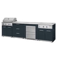 thumbnail image 2 of THOR Kitchen 4-Piece Outdoor Oakland Gray Kitchen Suite w/ Cover, 2 of 12