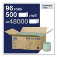 thumbnail image 3 of Tork Universal 2-Ply White Bath Tissue, 96 rolls, 500 sheets/roll, 3 of 8