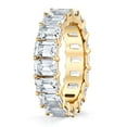 thumbnail image 2 of Lab Created White Sapphire Eternity Band in 14K Gold, 2 of 8