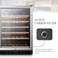 thumbnail image 14 of Lanbo 24 Inch 51 Bottle Wine Cooler Fridge, 14 of 15