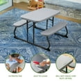 thumbnail image 3 of Lifetime Children's Picnic Table (Assorted Colors), 3 of 8