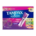 thumbnail image 8 of Tampax Radiant Tampons Trio Pack, Unscented, 77 ct., 8 of 9