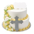 thumbnail image 1 of Member's Mark Inspiration Two-Tier Cake, Silver, 1 of 1