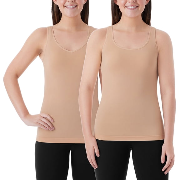 Member's Mark Women's 2-Pack Seamless Reversible Tank Top