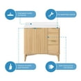 thumbnail image 11 of OVE Decors Gabi 36" W x 22" D Freestanding Bathroom Vanity with Sink, 11 of 15