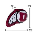 thumbnail image 4 of Logo Brands Utah Utes XL Puff Pillow, 4 of 5