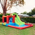 thumbnail image 13 of Happy Hop Inflatable Double Slide Water Fun Park with Bouncy Castle, 13 of 14
