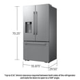 thumbnail image 3 of Samsung Bespoke AI 24 cu. ft. Counter Depth 3-Door French Door Refrigerator, 3 of 10
