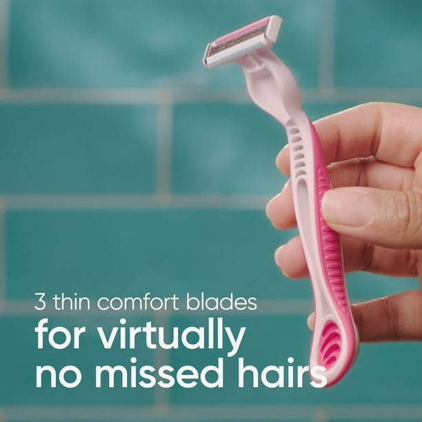 Venus Simply 3 Women's Disposable Razor, 3 Blade, 16 ct
