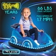thumbnail image 6 of Flybar 12V Racer Glow Bumper Car, 6 of 8