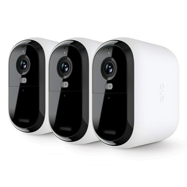 Arlo Essential Outdoor Security Camera HD (2nd Gen), 3-Pack