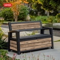 thumbnail image 13 of Keter Signature Collection 60 Gal. Resin Deck Box Storage Bench, 13 of 14